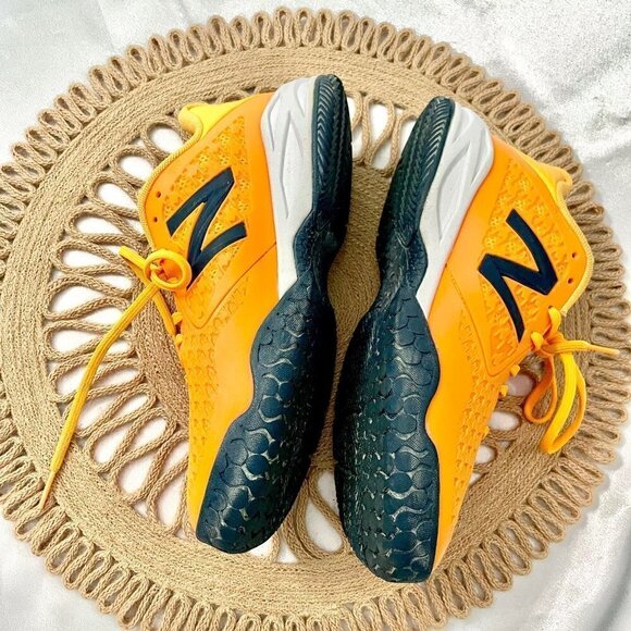 New Balance 996 KC996OGY Orange Tennis Sneakers Women's Size 6 - Picture 8 of 12